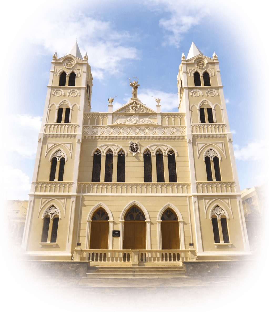 Fachada da Paróquia Senhor Bom Jesus dos Passos